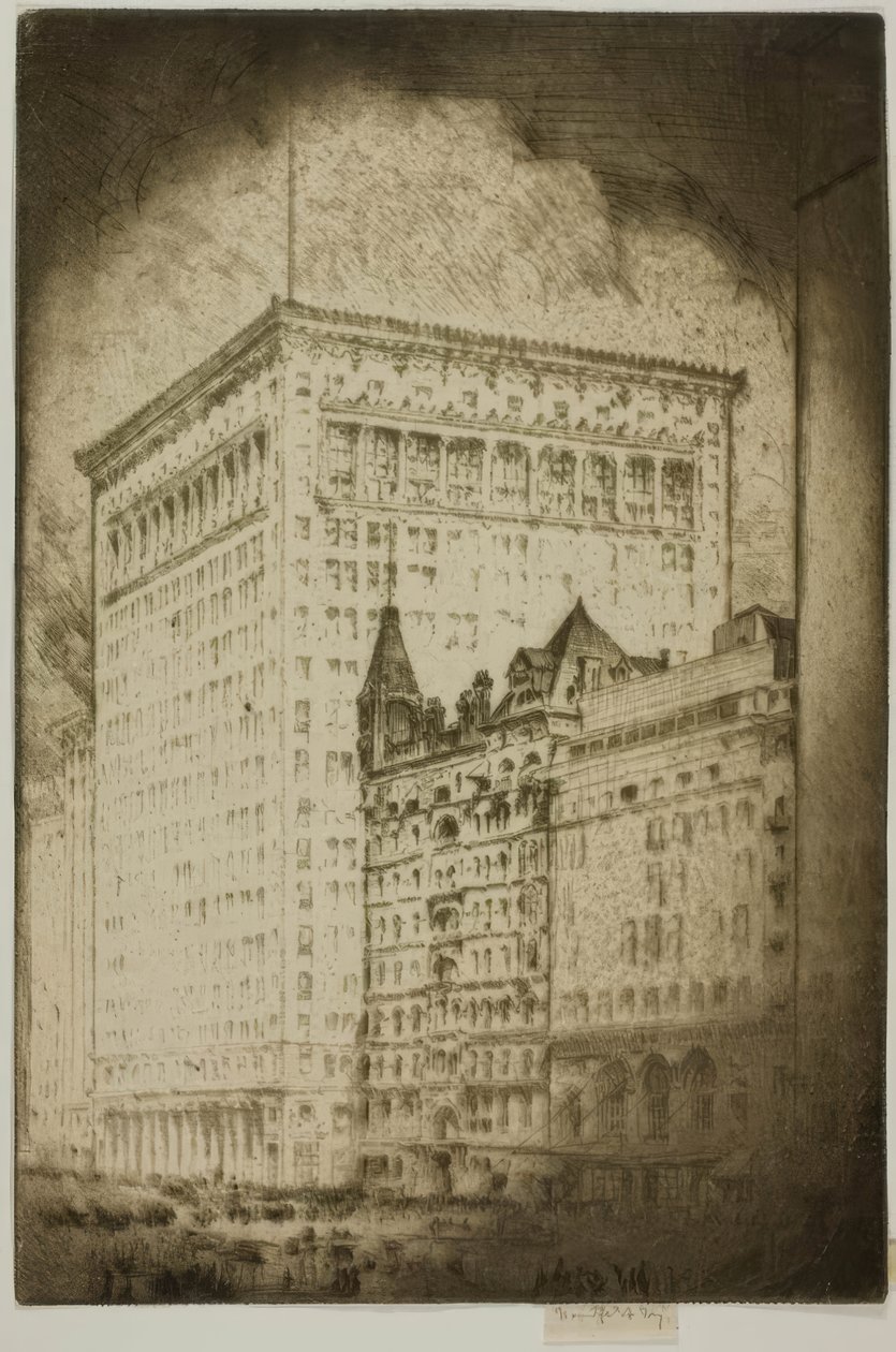 Chicago - 1880 - 1910 by Bror Julius Olsson Nordfeldt