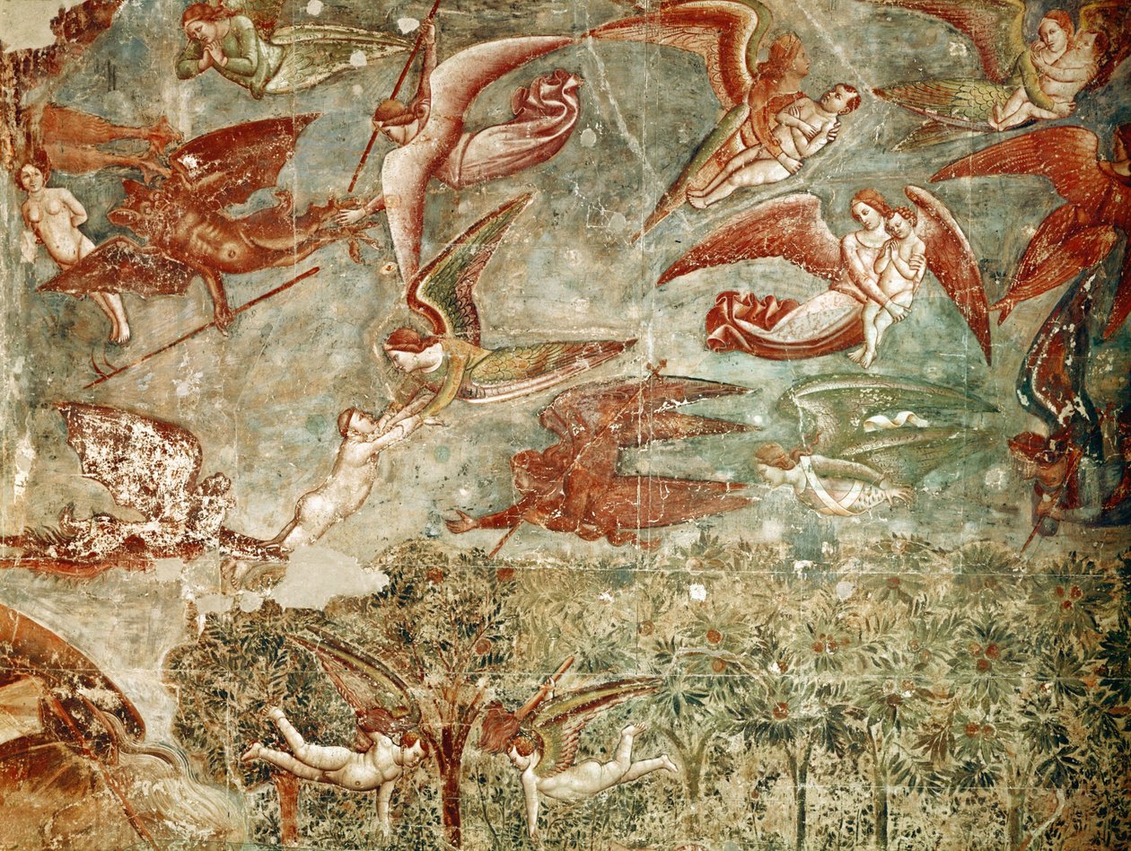 Triumph of Death, Fresco by Buonamico Buffalmacco