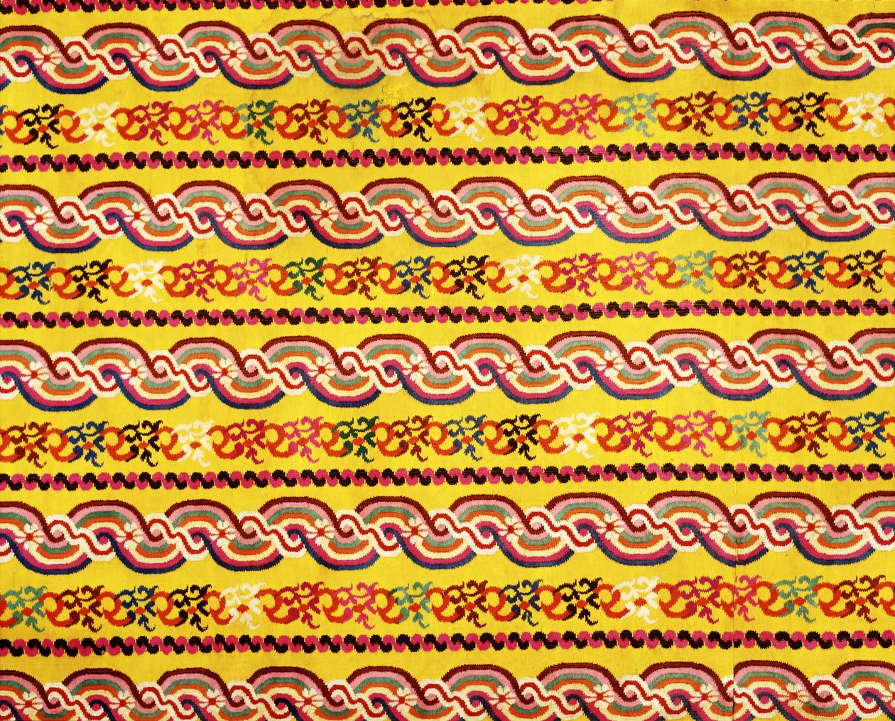 Fabric design by Burmese School: Premium art reproduction