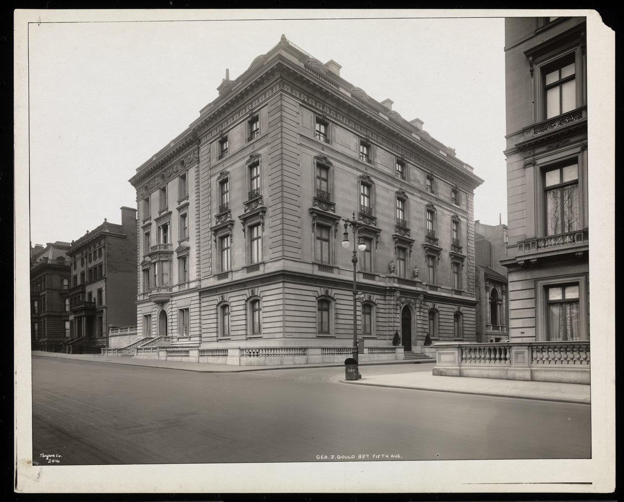 The second George J. Gould residence on this site at 67th Street, New York by Byron Company