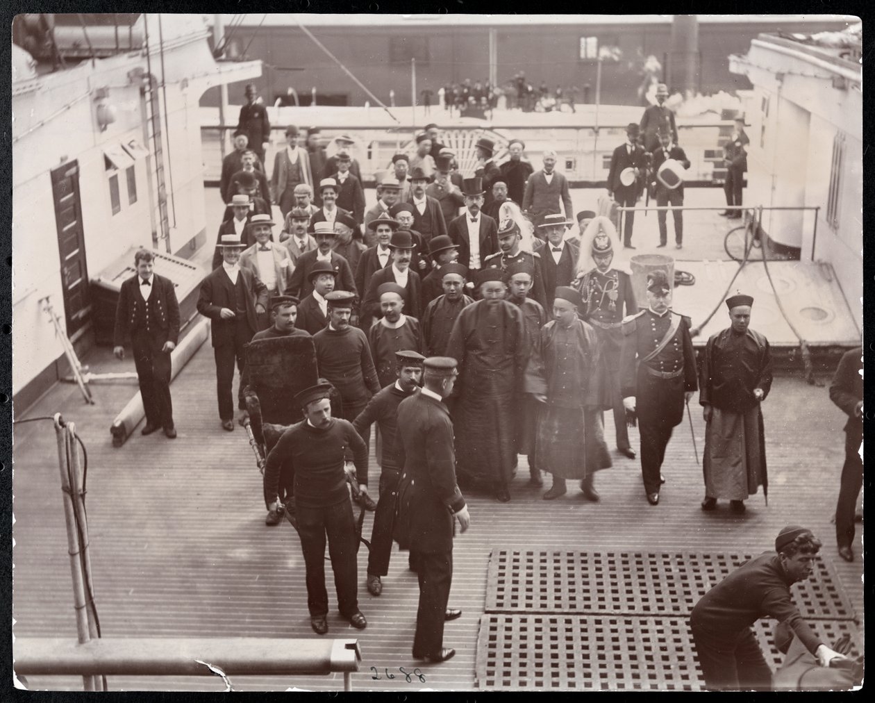 Chinese Statesman Li Hung-Chang on His Visit to the U.S., 1896 by Byron Company