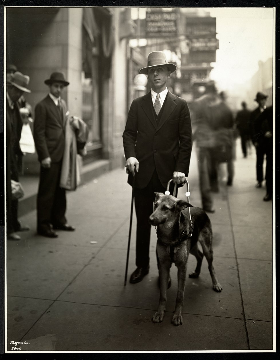 Mr. Himmel from the New York Association for the Blind, 111 East 59th Street, New York by Byron Company