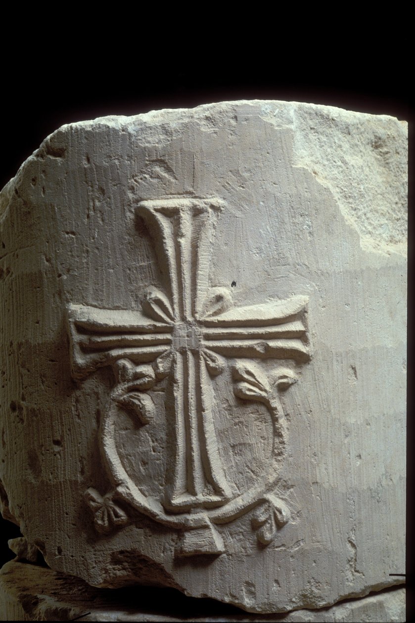 Capital from an Early Byzantine Church in Nizanah, Northern Negev by Byzantine
