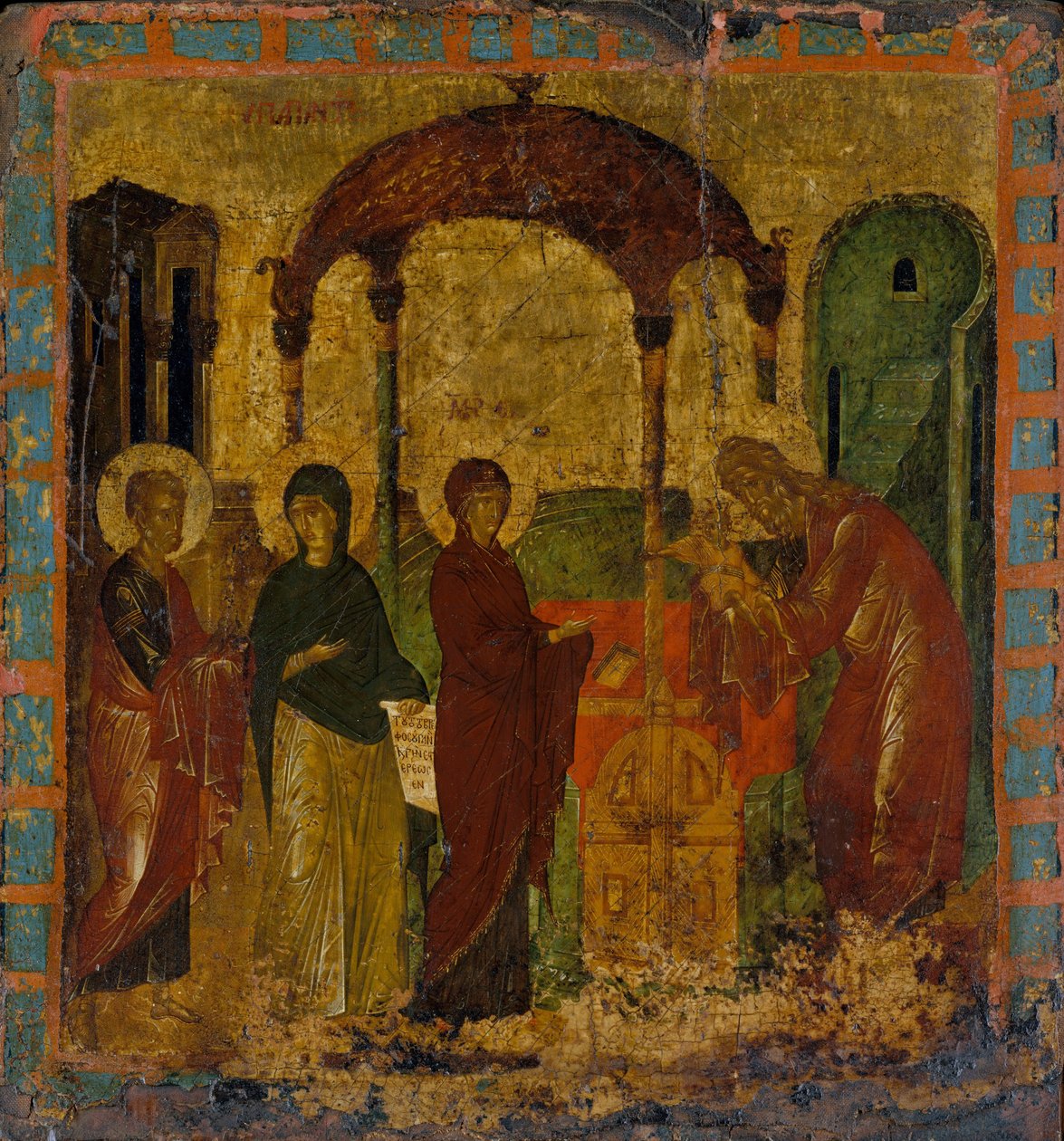The Presentation in the Temple by Byzantine: Fine art print