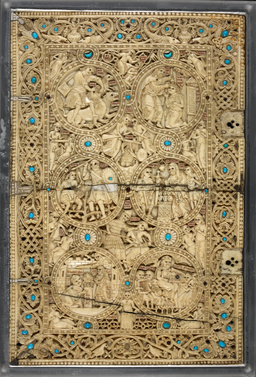 Upper Cover with Scenes from the Life of David, the 