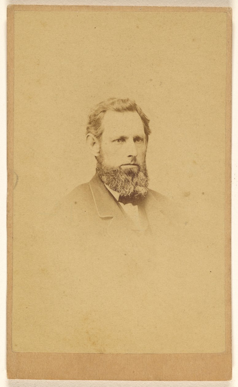 Unidentified Bearded Man by C.E. Edwards