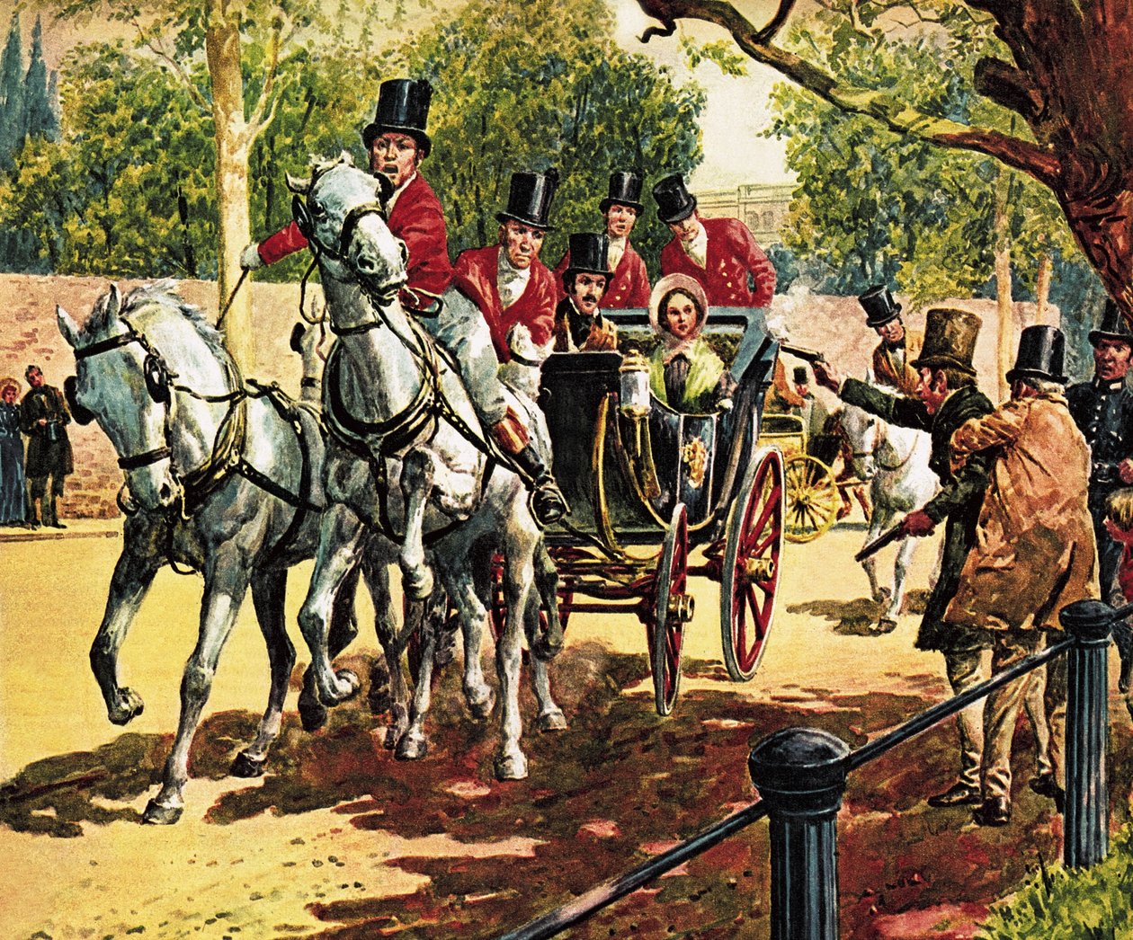 Edward Oxford Attempts to Assassinate Queen Victoria and Prince Albert by C.L. Doughty