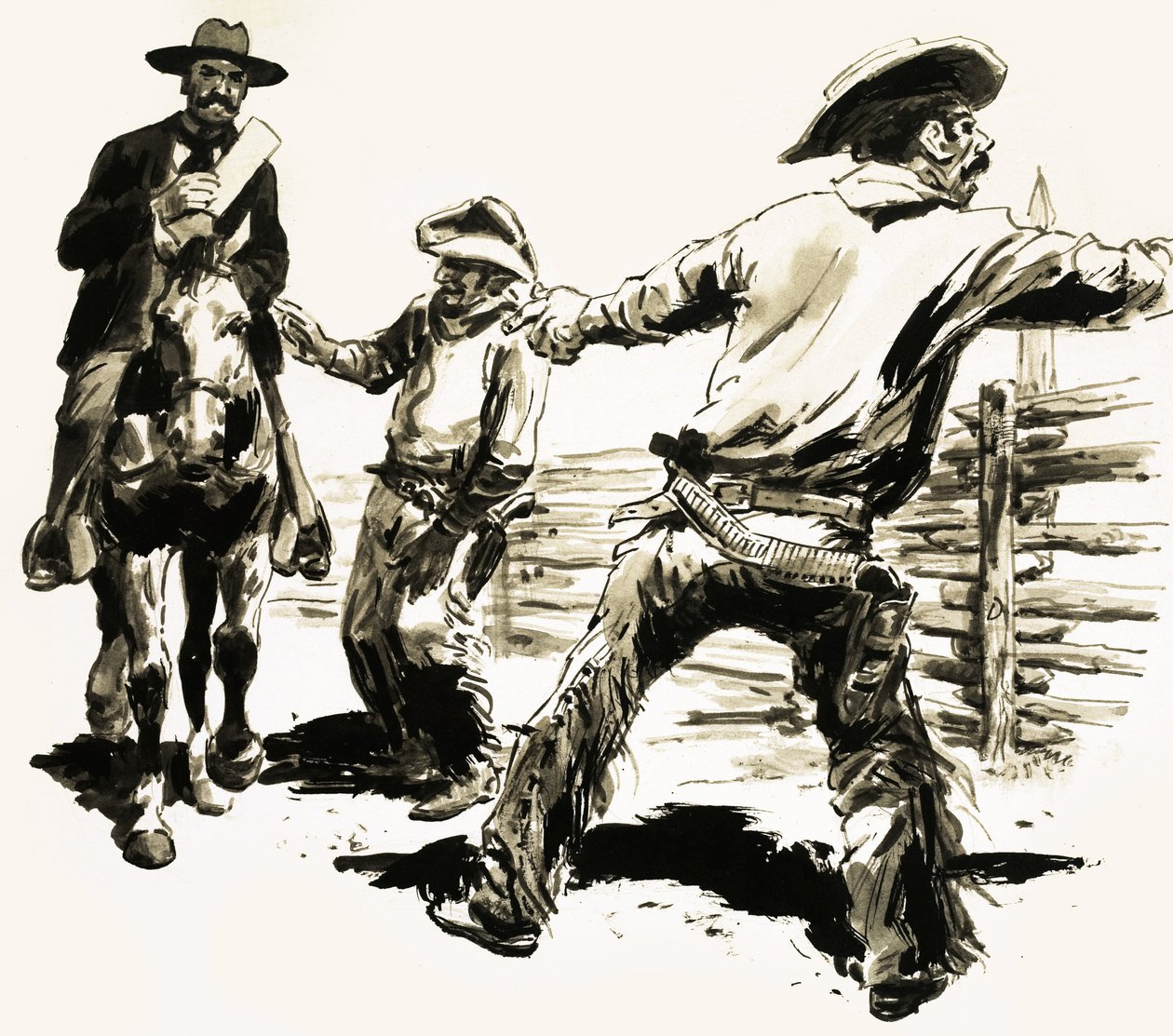 In 1893, a US Marshal Approached Jesse Carr to Tell Him He Had to Breach the Wall He Had Built by C.L. Doughty