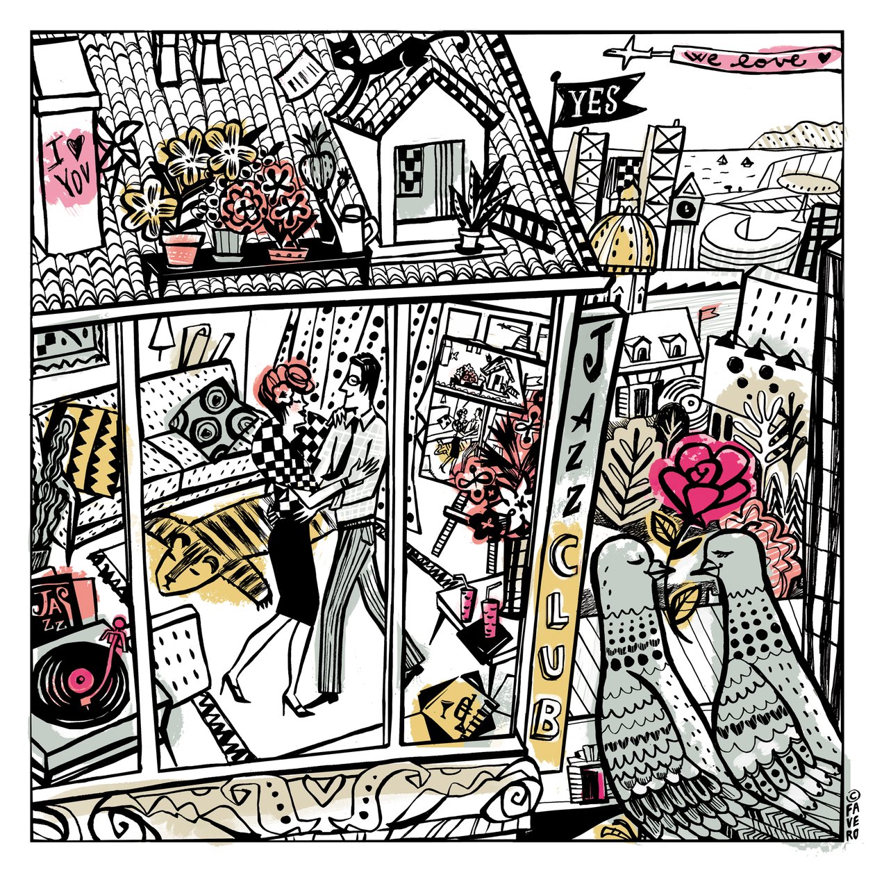 Jazz Club by COSTANZA FAVERO