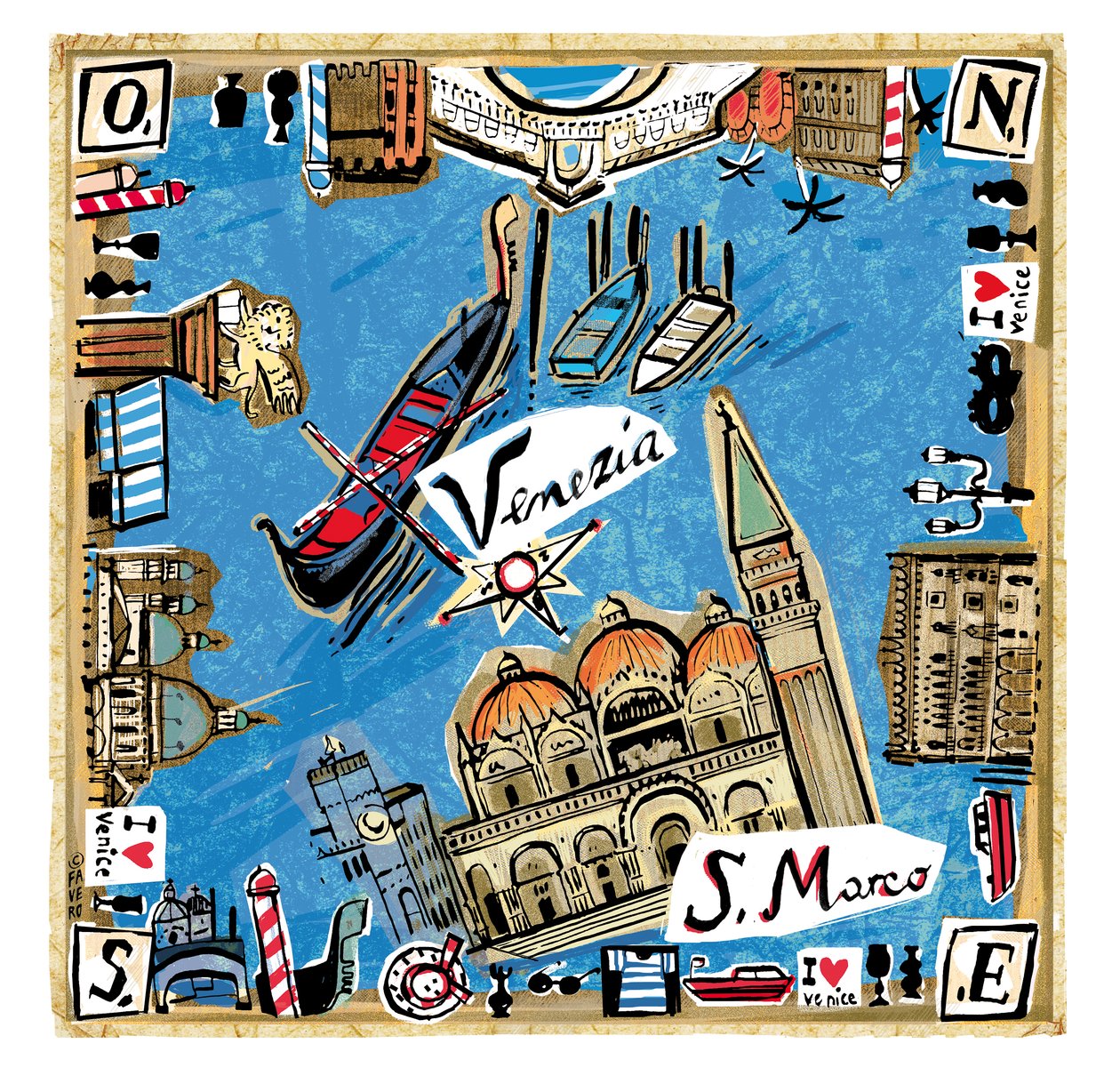 Venice by COSTANZA FAVERO