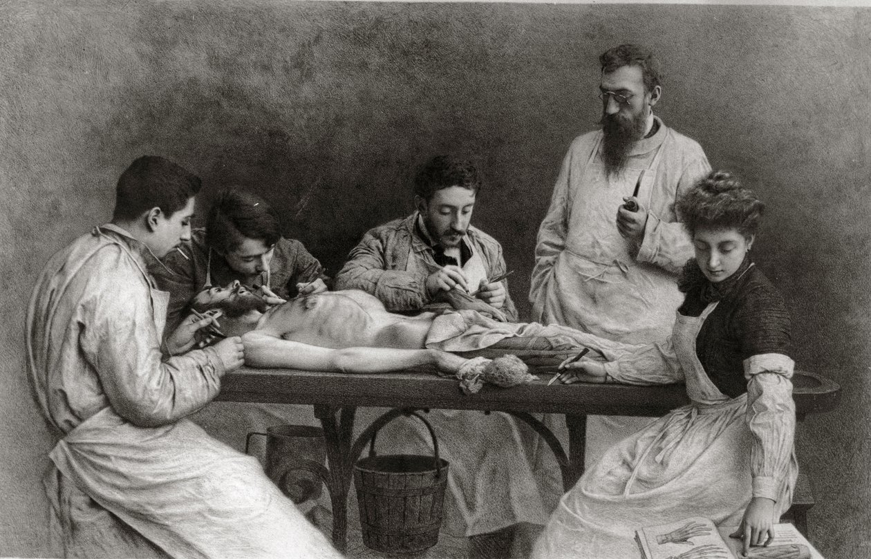 An End at the Practical School by Camille Felix Bellanger