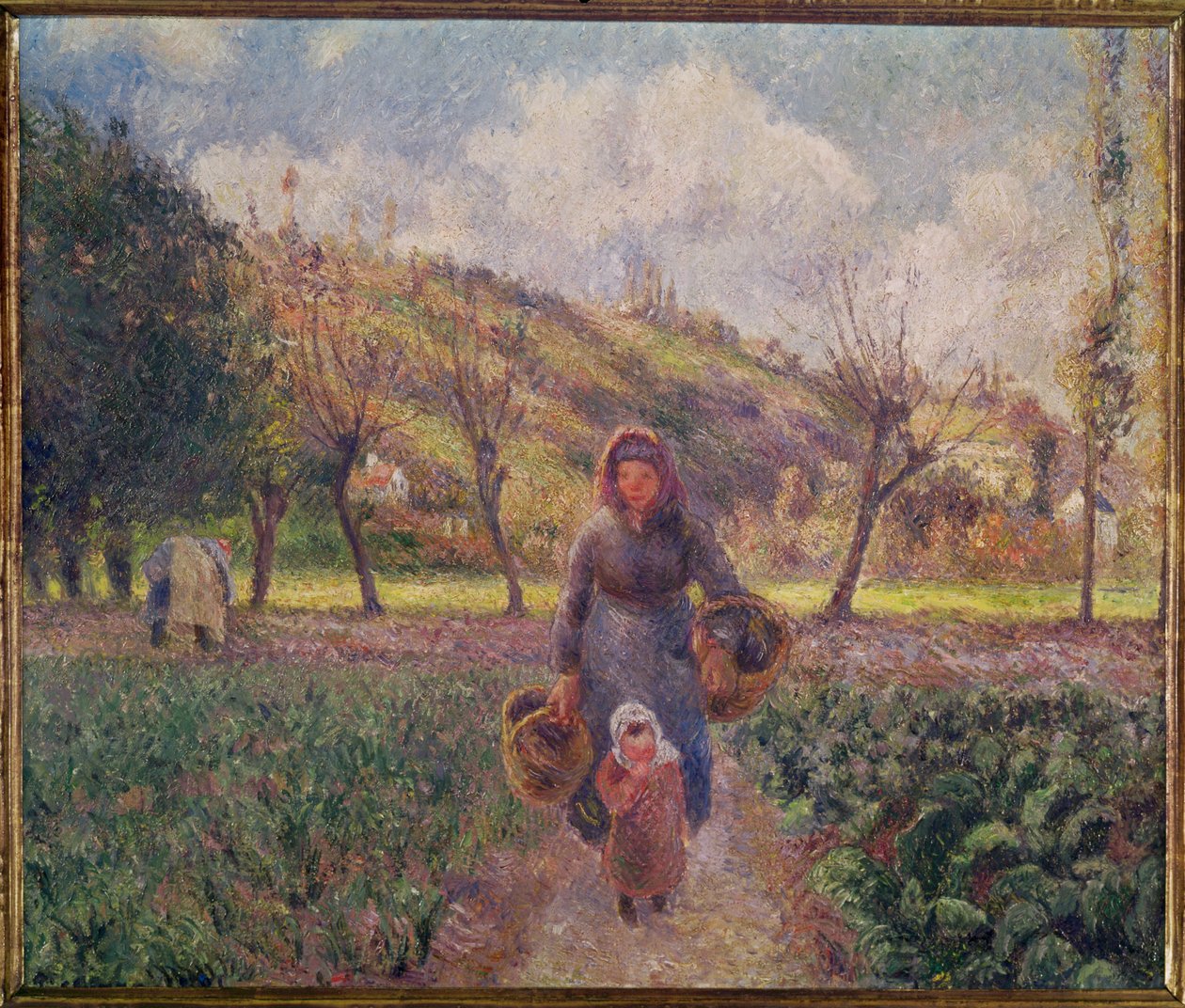 In the Garden by Camille Pissarro