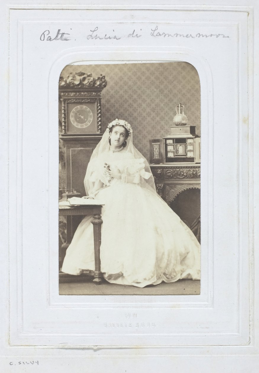 Adelina Patti, 1860-69 by Camille Silvy