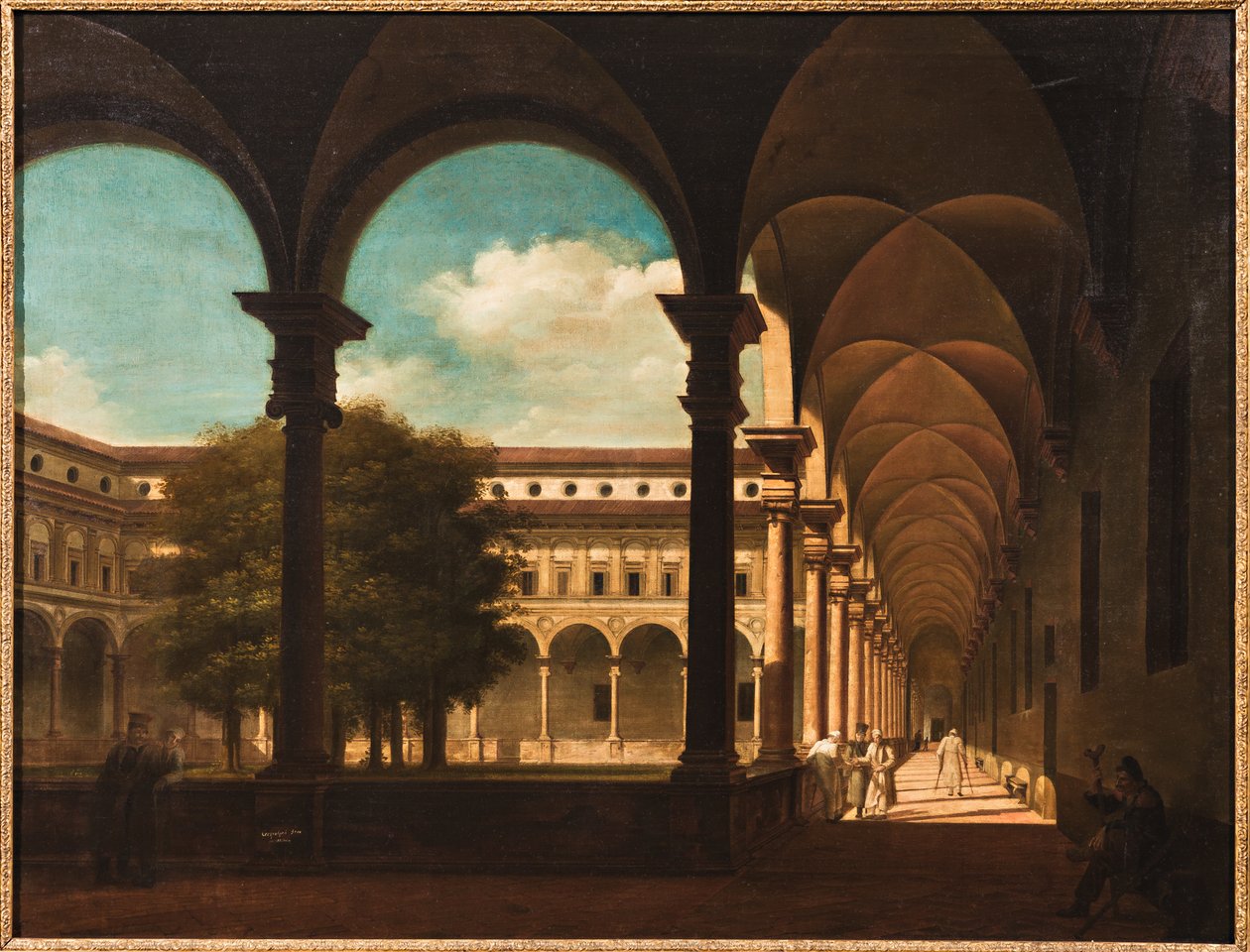 Ospedale degli infermi a Milano by Camillo Crespolani