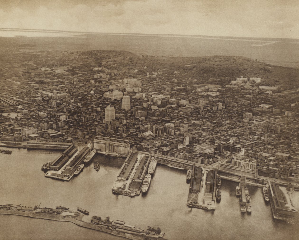 General View of Montreal, Looking North by Canadian Photographer