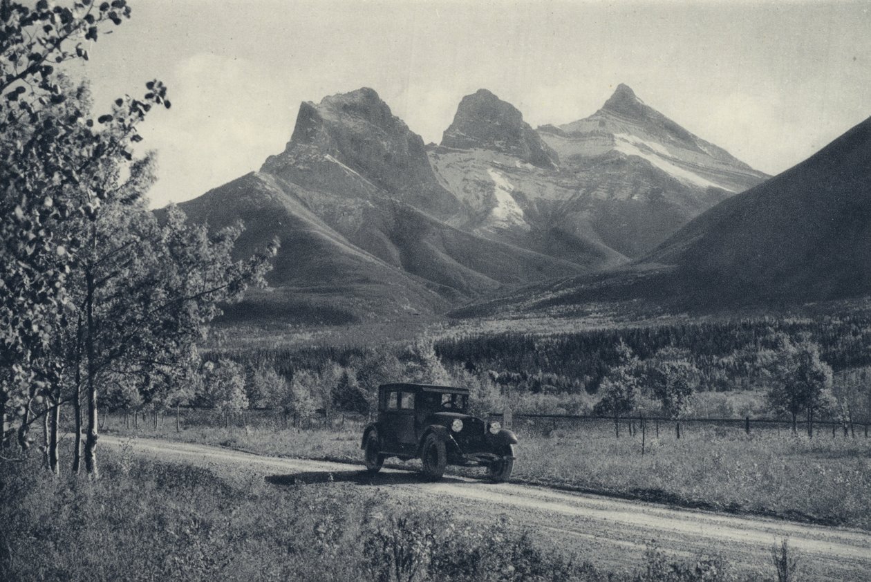 The Canadian Rockies: Three Sisters, Banff by Canadian Photographer