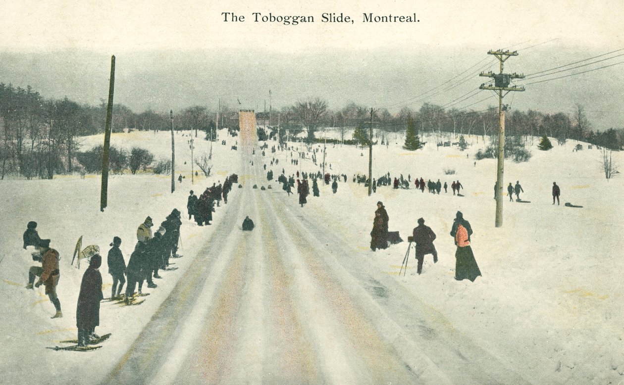 Toboggan Slide, Montreal, Quebec, Canada by Canadian Photographer