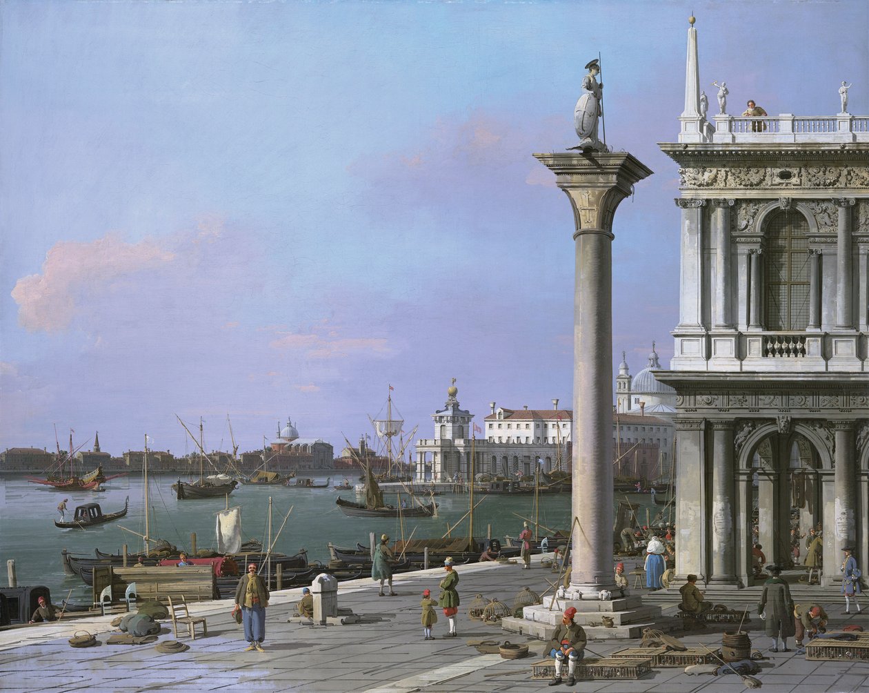 Basin of St Mark: From the Piazzetta by Canaletto