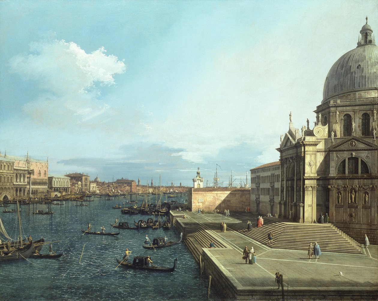 Santa Maria della Salute by Canaletto