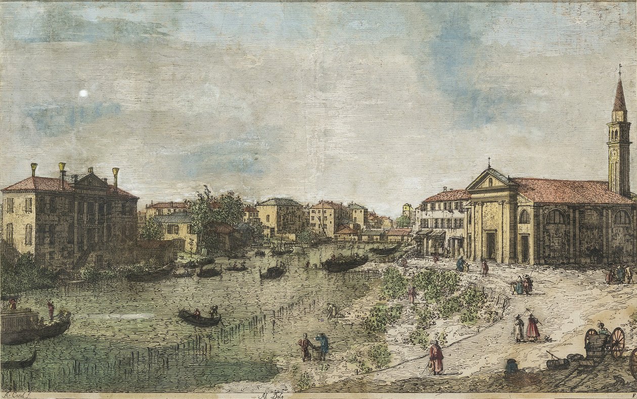 Al Dolo by Canaletto