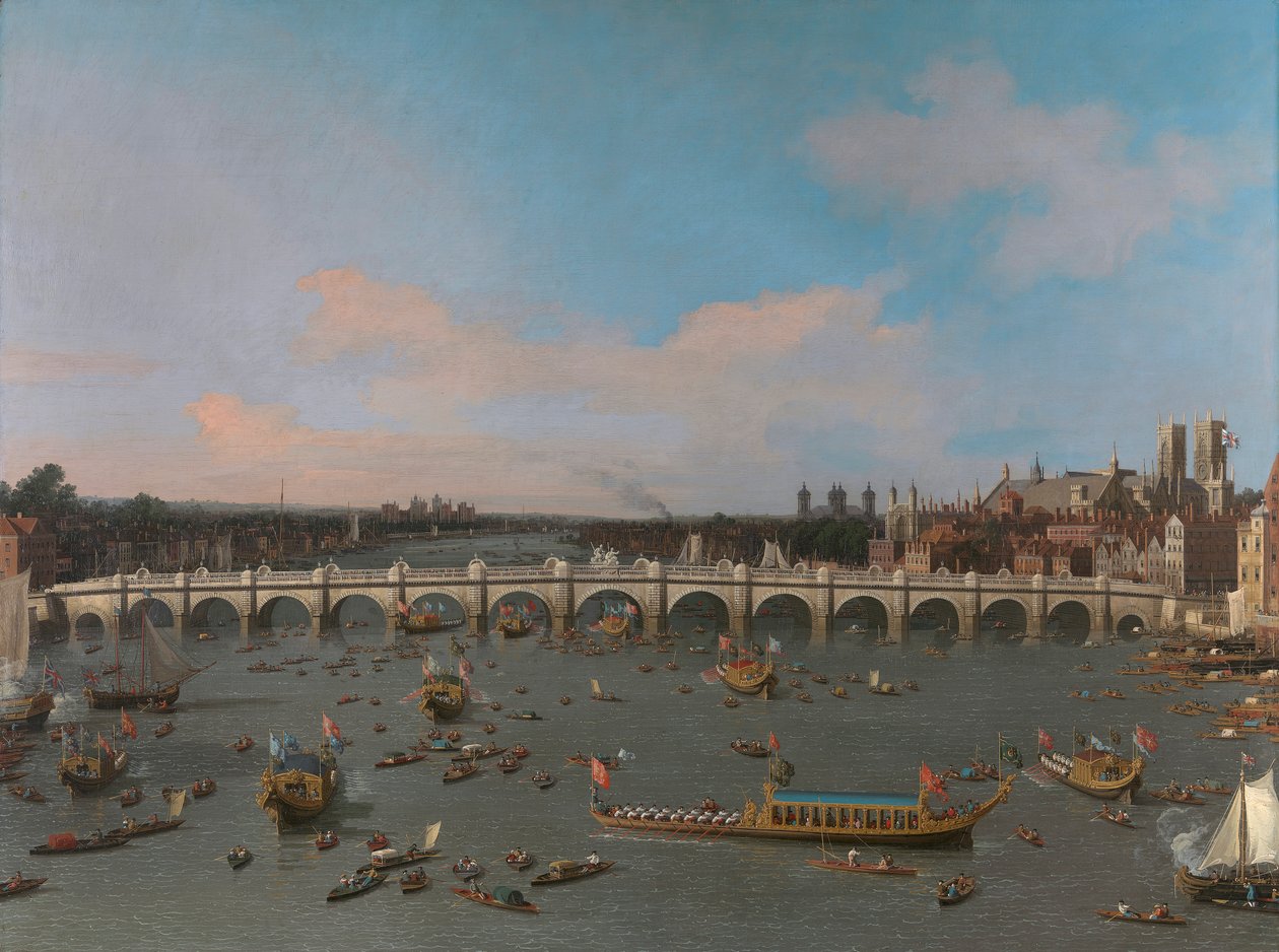 Westminster Bridge, with the Lord Mayor