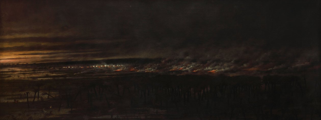 Yatayti Cora, July 2, 1866 by Candido Lopez