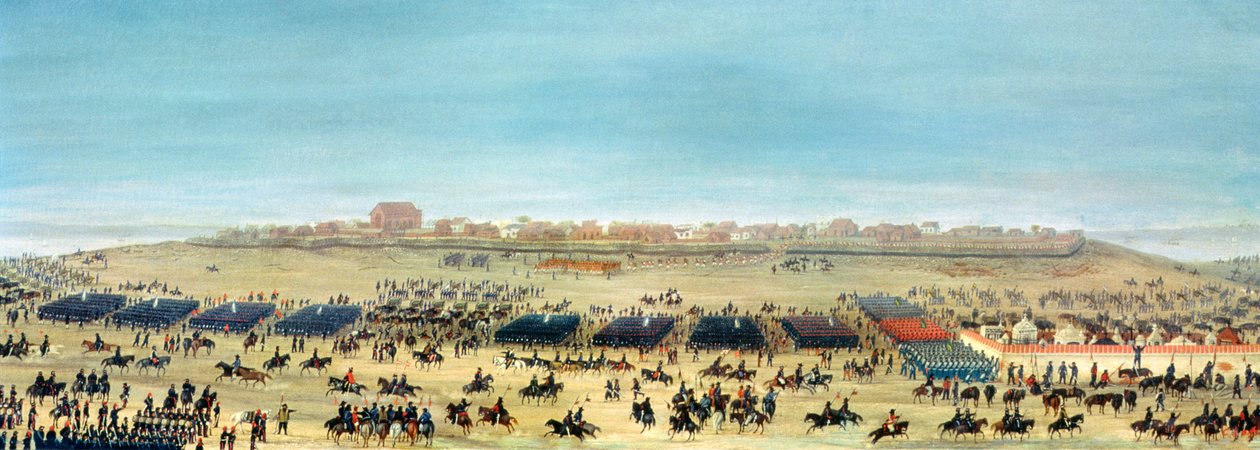 The Surrender of Uruguaiana, Brazil by Candido Lopez