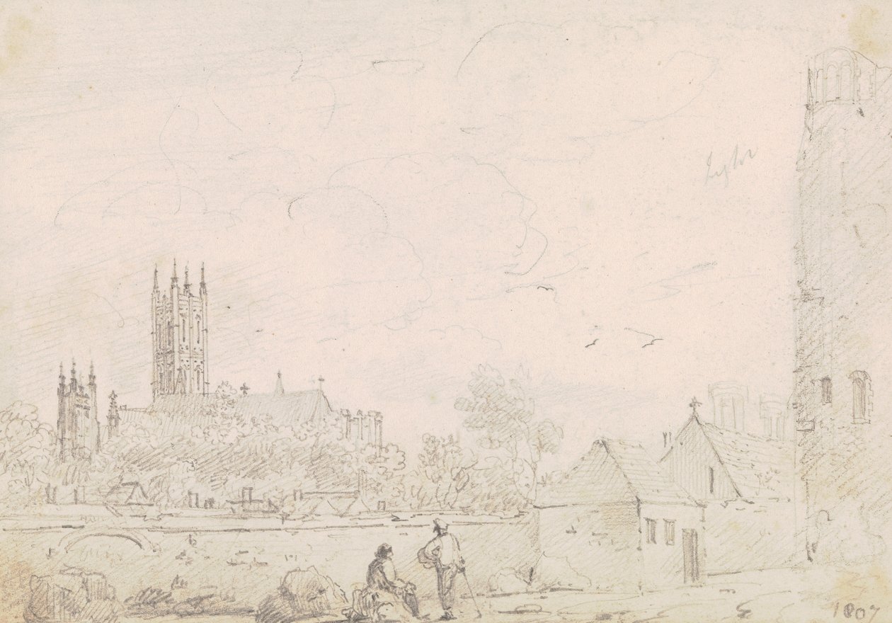 Canterbury Cathedral by Capt. Thomas Hastings
