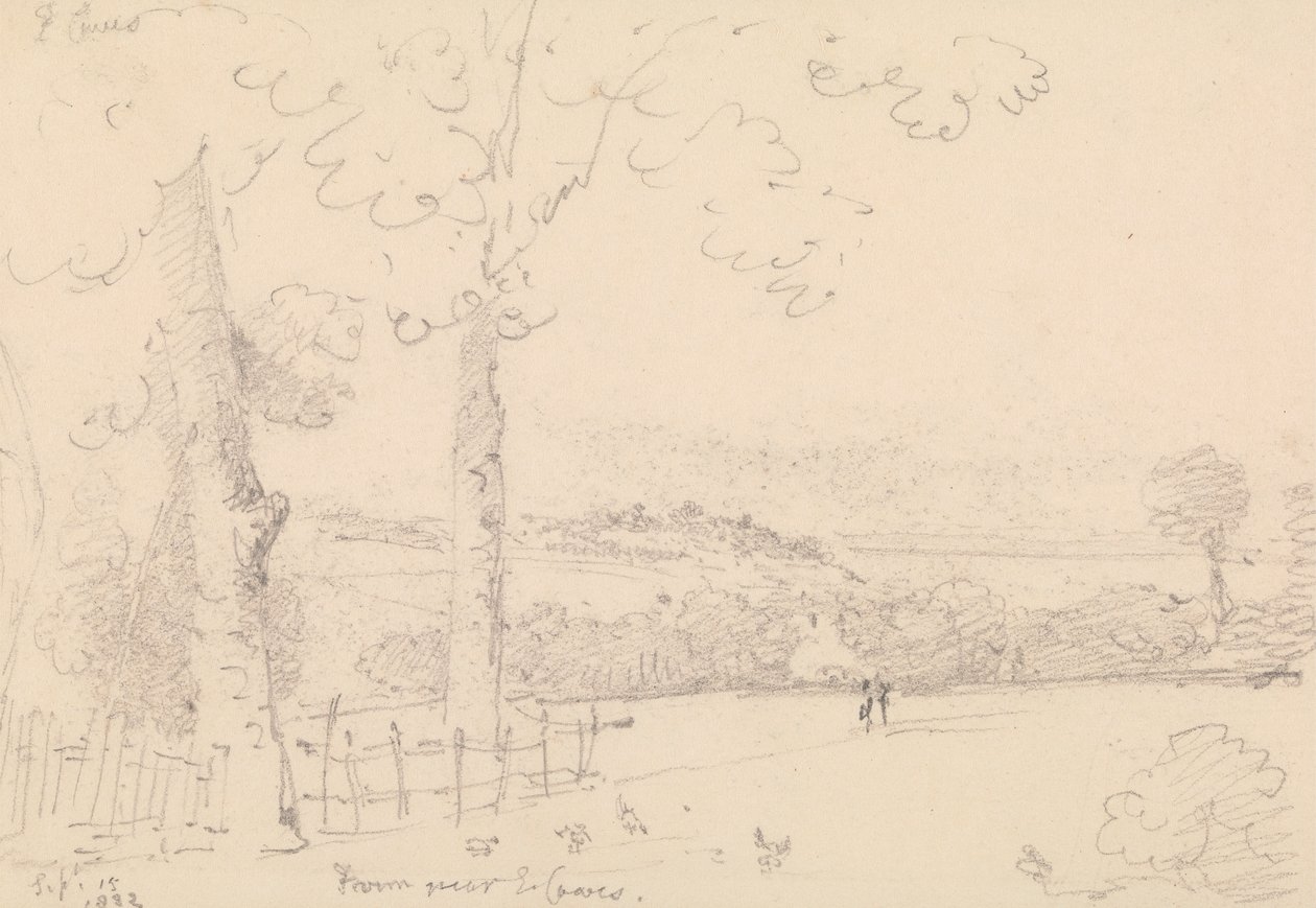 Near East Cowes, 15 September 1832 by Capt. Thomas Hastings