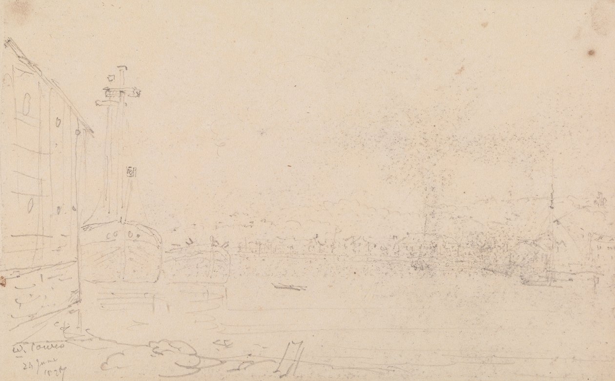West Cowes, 24 June 1827 by Capt. Thomas Hastings