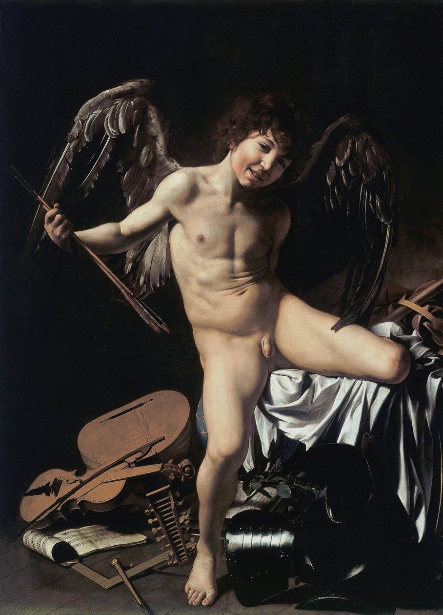 Love Conquers All by Caravaggio