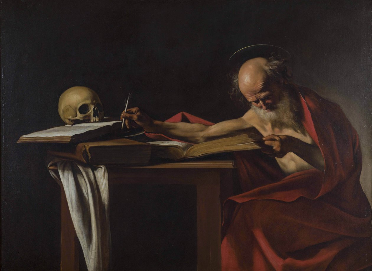 Saint Jerome by Caravaggio