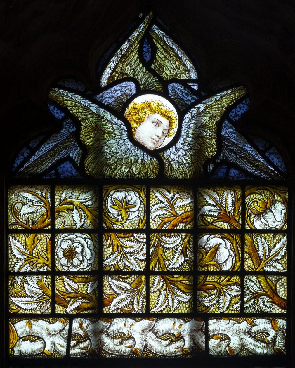 Angel & Foliage by Carl Almquist