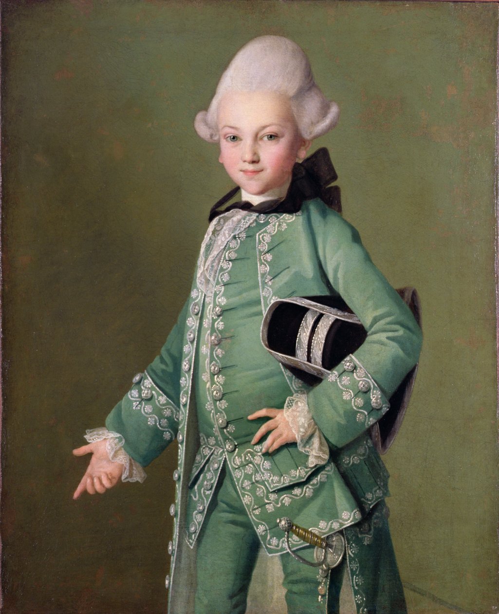 Portrait of Count Bobrinsky (1762-1813) as a Child, 1769