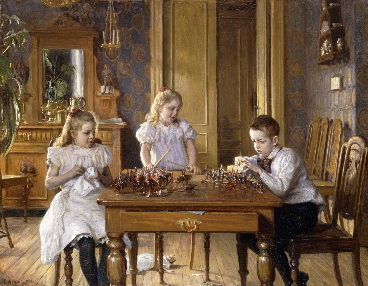 The Battle by Carl Christian Ferdinand Wentorf