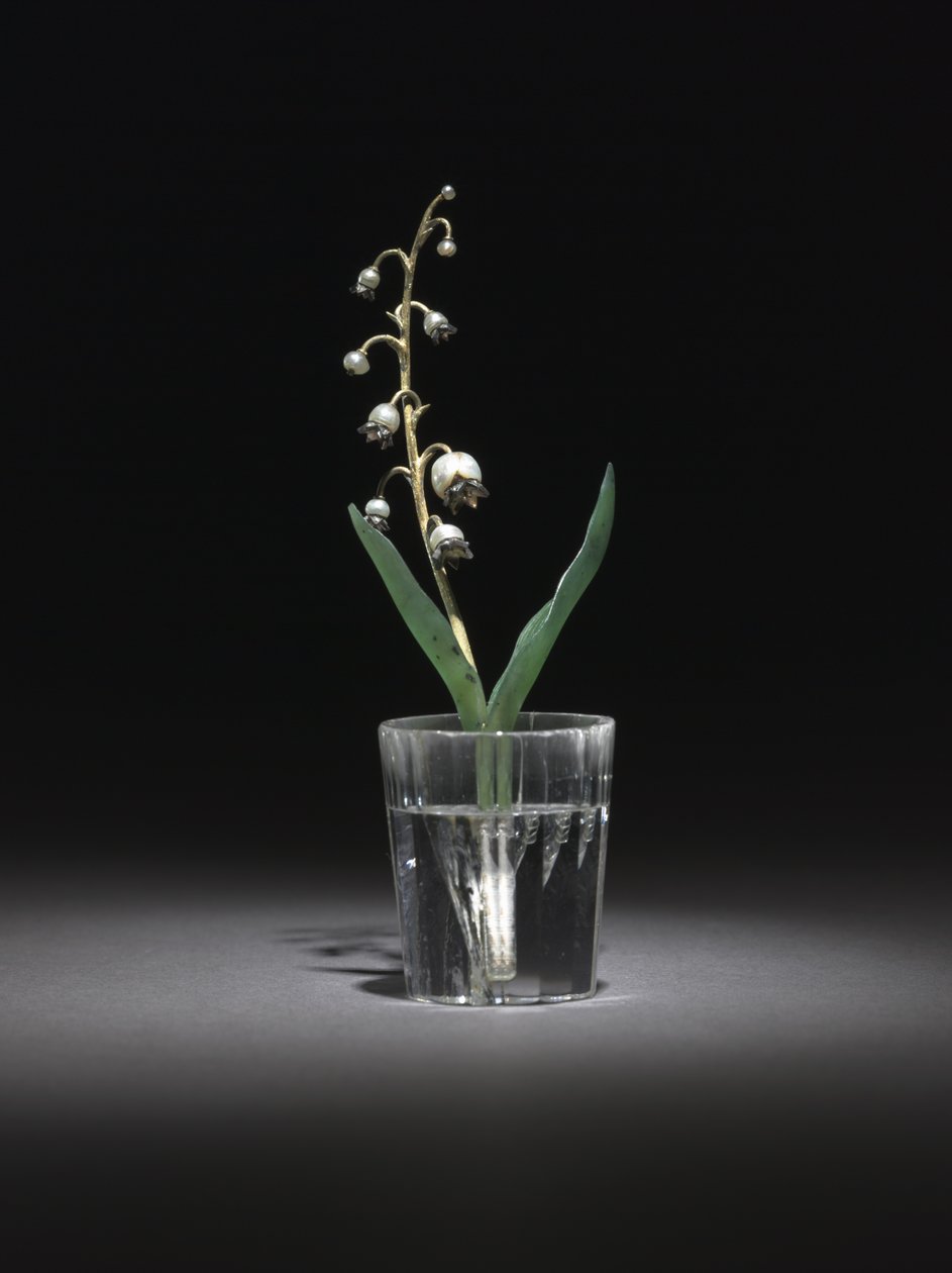 Lily of the Valley, late 1800s-early 1900s by Carl Fabergé