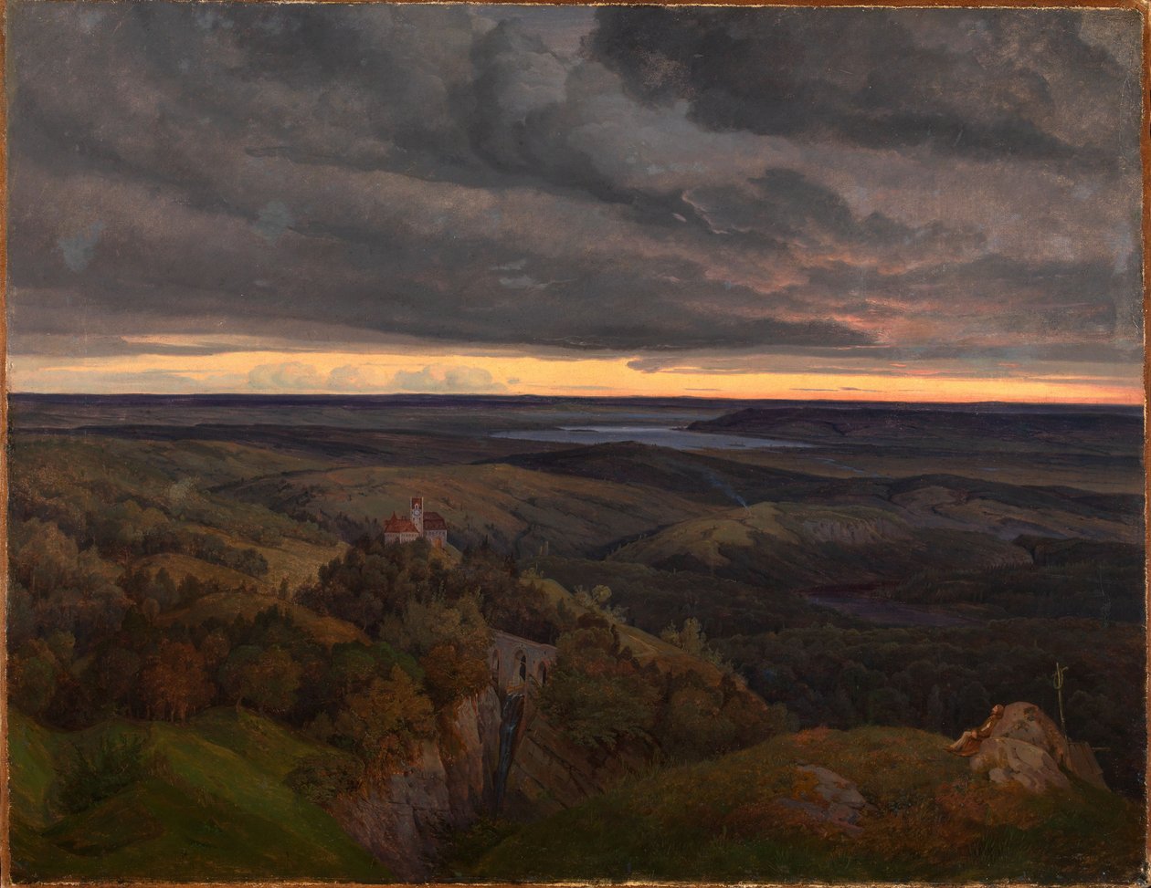 Eifel Landscape by Carl Friedrich Lessing