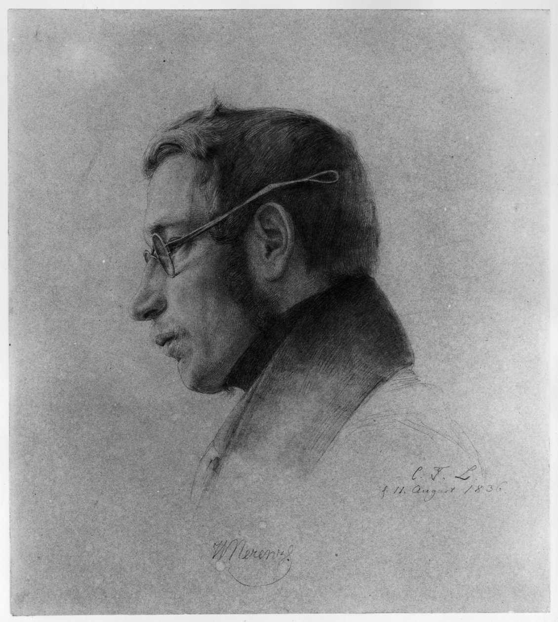 Wilhelm Nerenz by Carl Friedrich Lessing