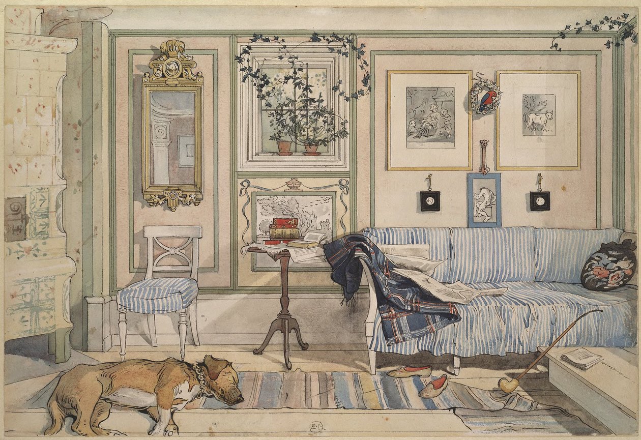 Cosy Corner by Carl Larsson