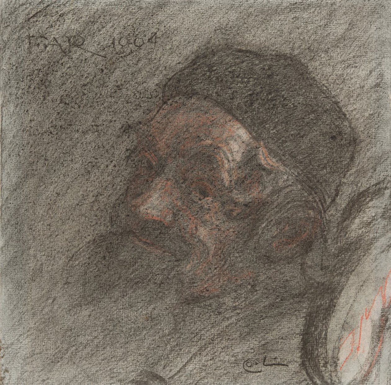 Study for Portrait of the Artist
