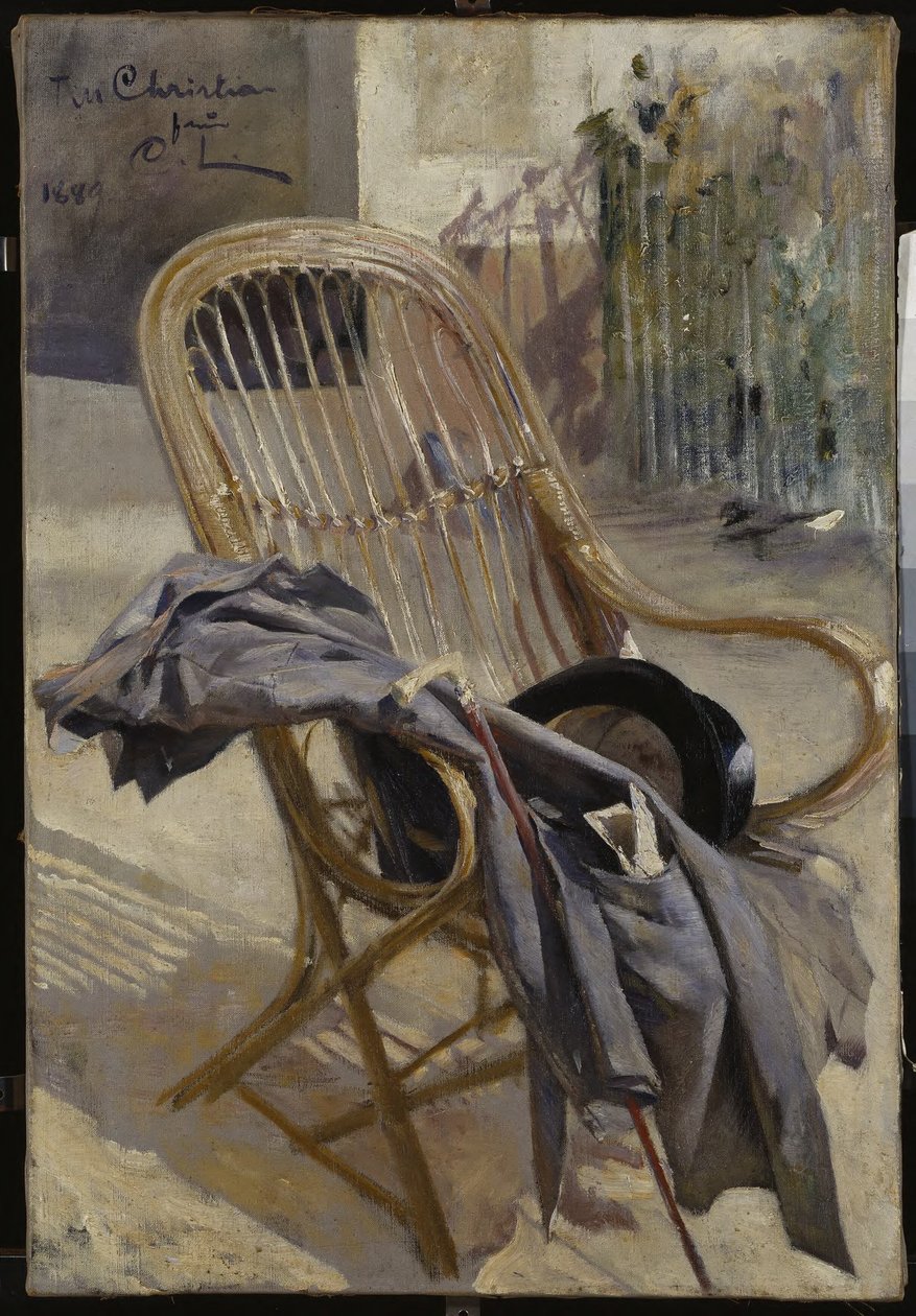 Study for Modern Art by Carl Larsson
