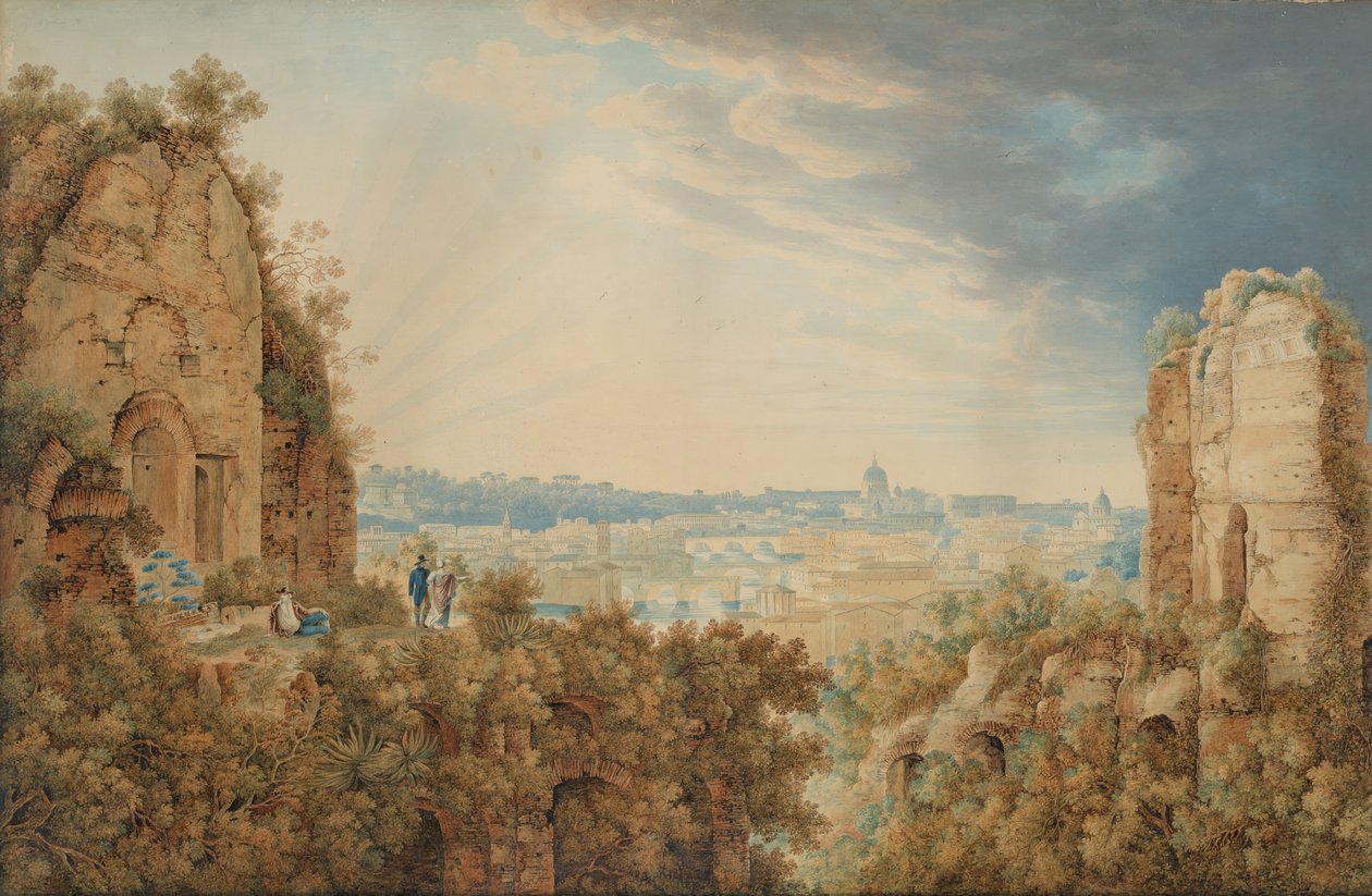 A View of Rome from the Palatine, 1813-17