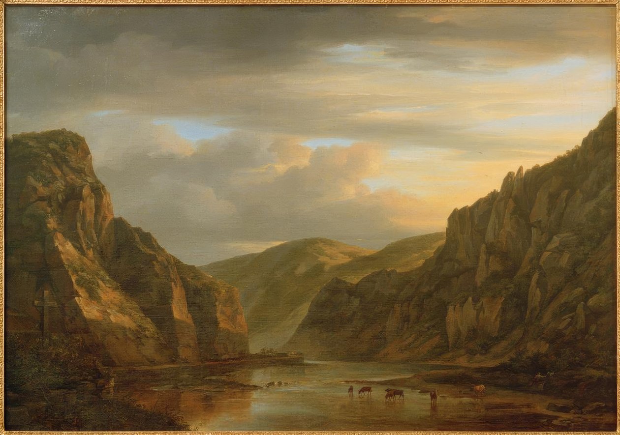 C. Morgenstern, The Stegfels in the Nahe Valley by Carl Morgenstern
