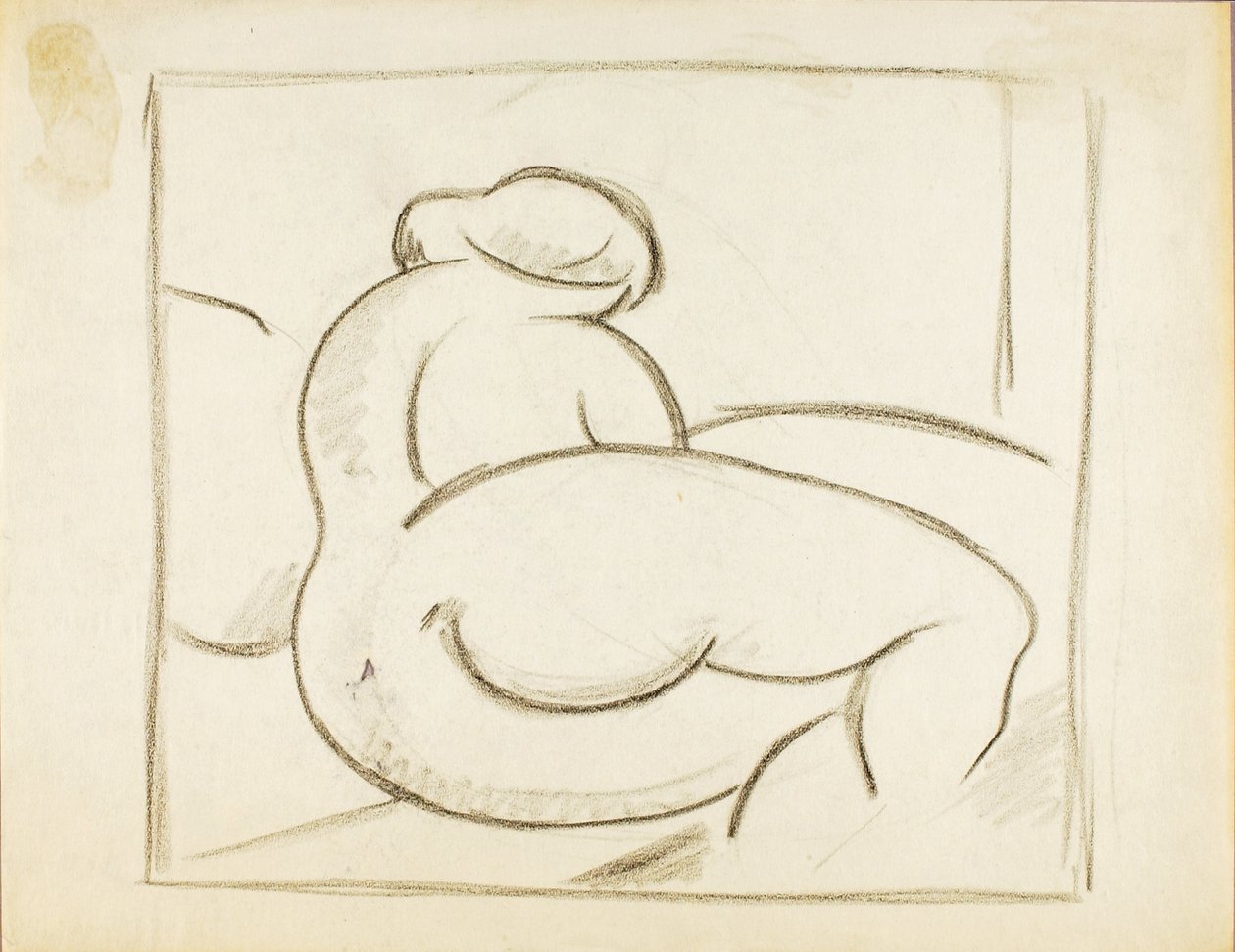 Reclining Female Nude by Carl Newman