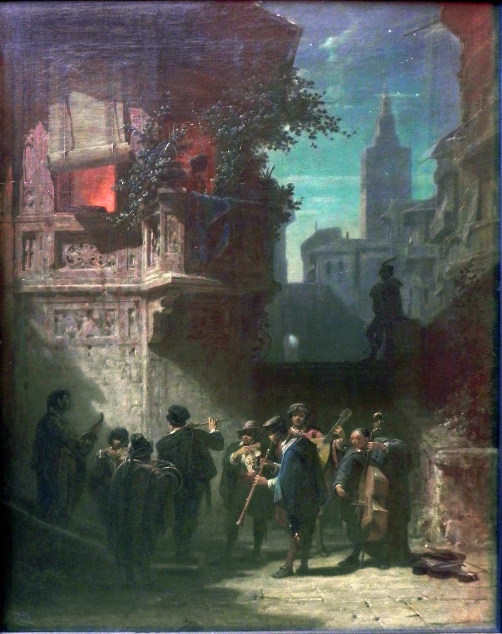 Spanish Serenade by Carl Spitzweg