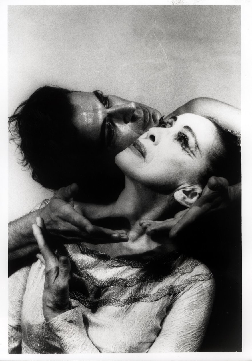 Martha Graham and Bertram Ross in 