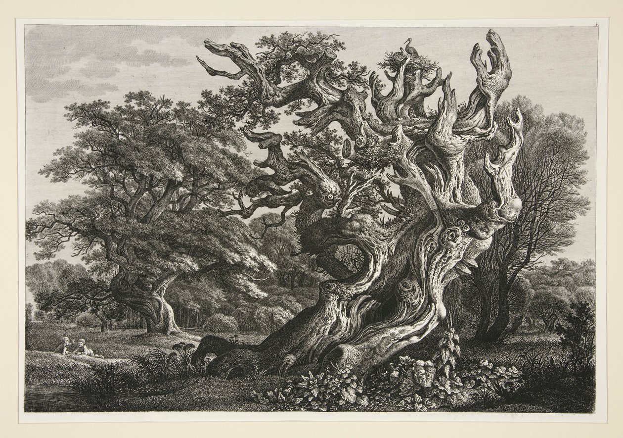 Landscape by Carl Wilhelm Kolbe the elder