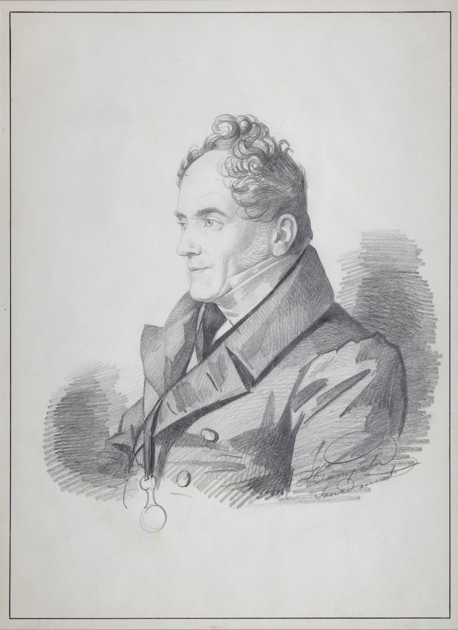 Portrait of Count Viktor Pavlovich Kochubey, Imperial Chancellor of Russia by Carl von Hampeln