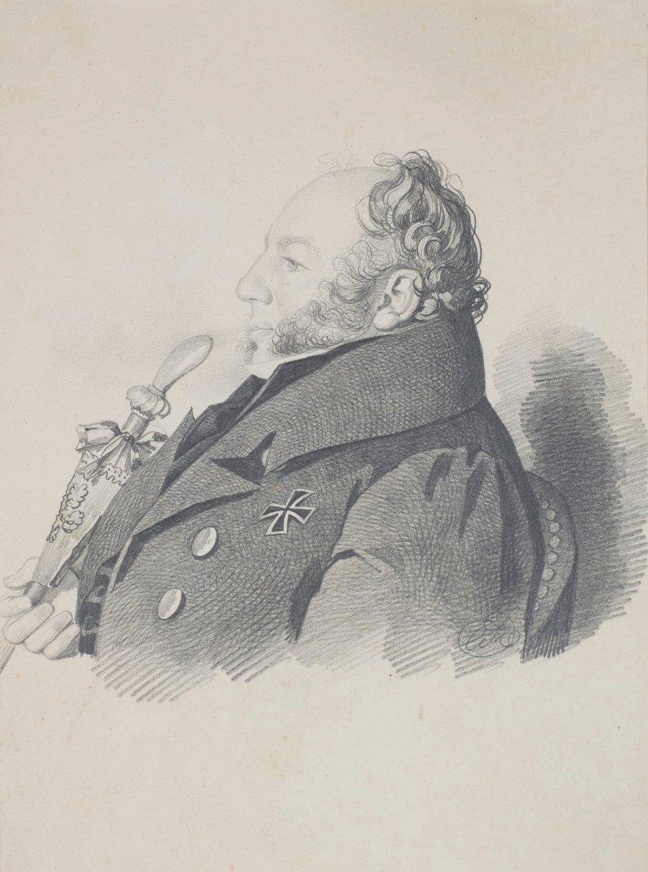 Portrait of Vasily Vasilyevich Kochubey by Carl von Hampeln