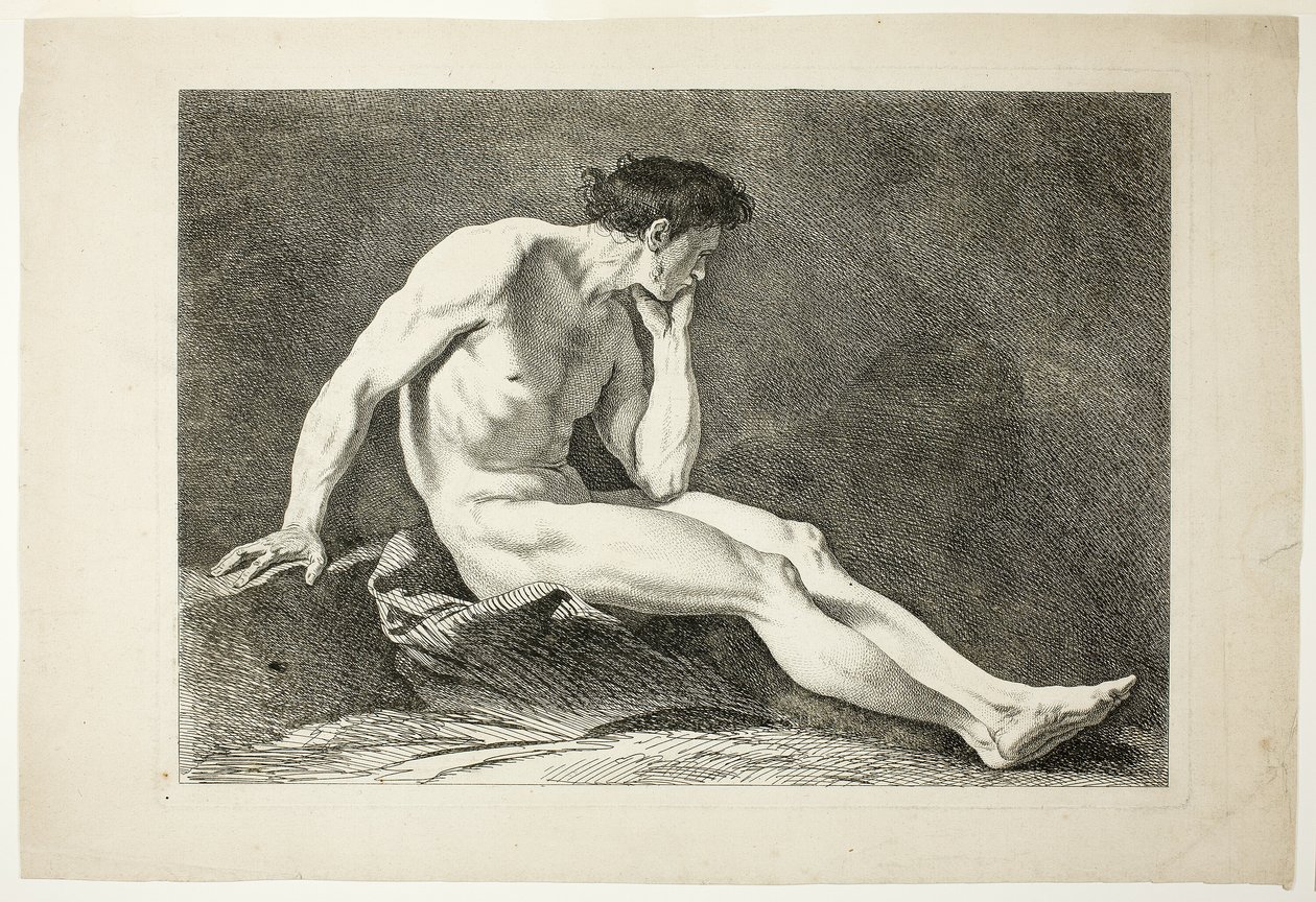 Figure, from Six Academic Figures by Carle van Loo